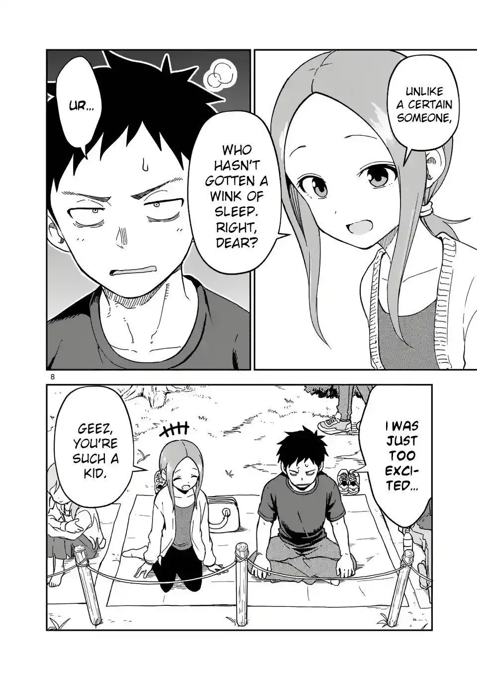 Karakai Jouzu no (Moto) Takagi-san Chapter 204 8